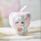 Good Night Little Rabbit Sticker Cute Friends Series Plush mr1702