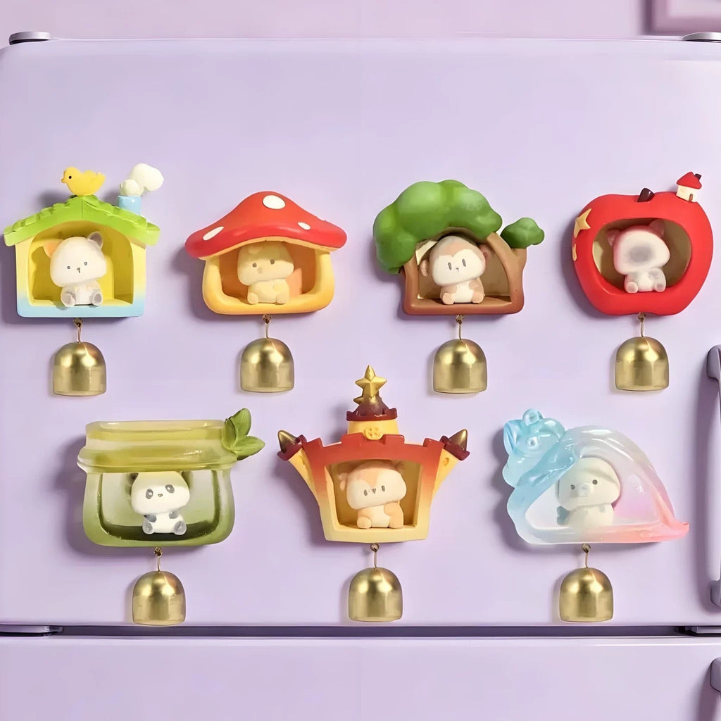 Small Animal Home Diary Refrigerator Blind Box Sticker hs0283