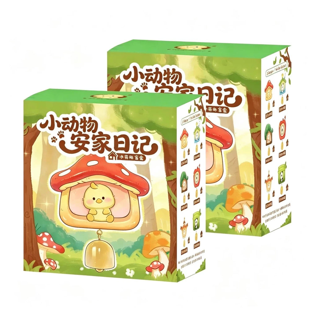 Small Animal Home Diary Refrigerator Blind Box Sticker hs0283