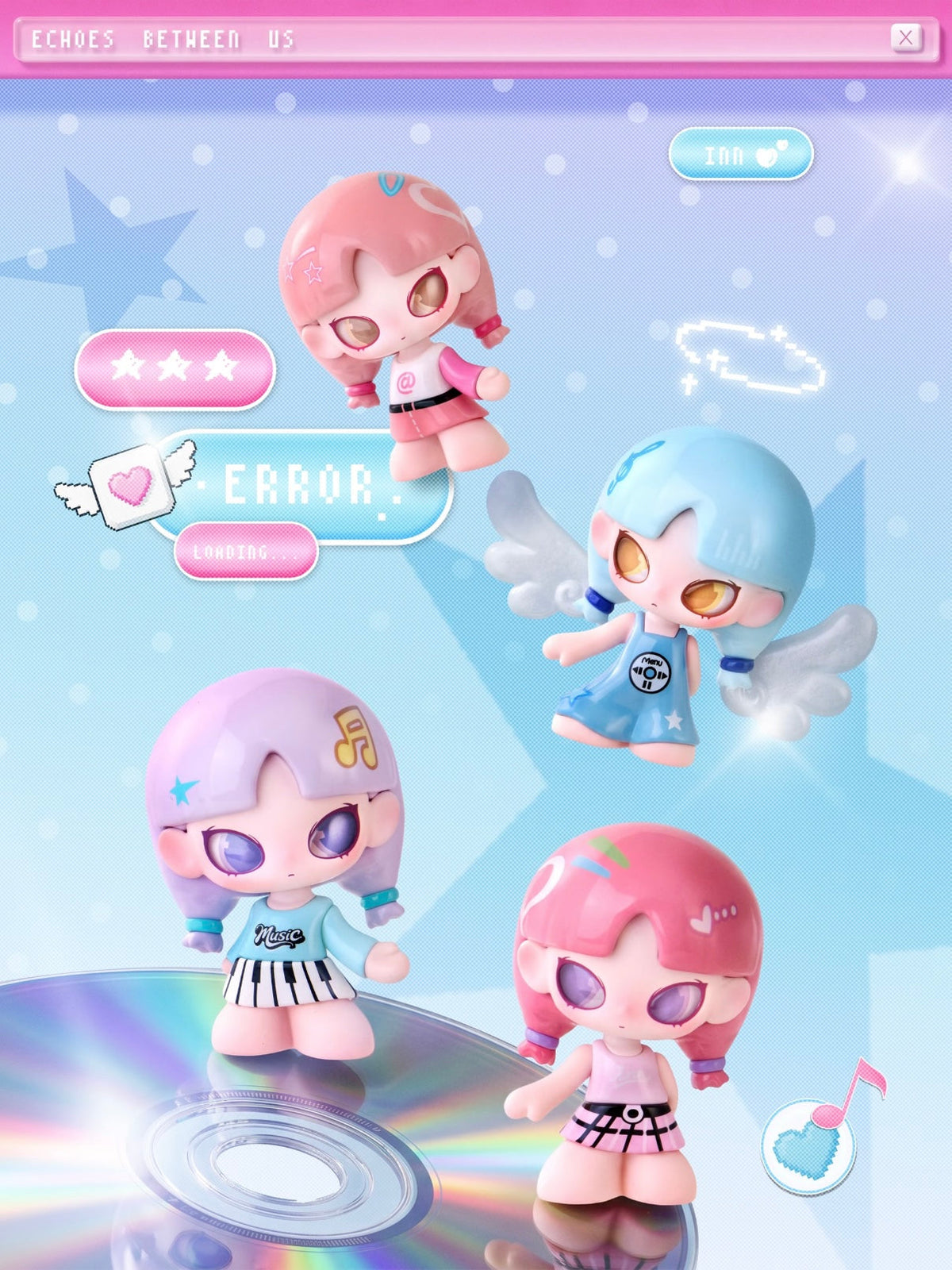 Inns left and right echo cute granule blind box ml1785