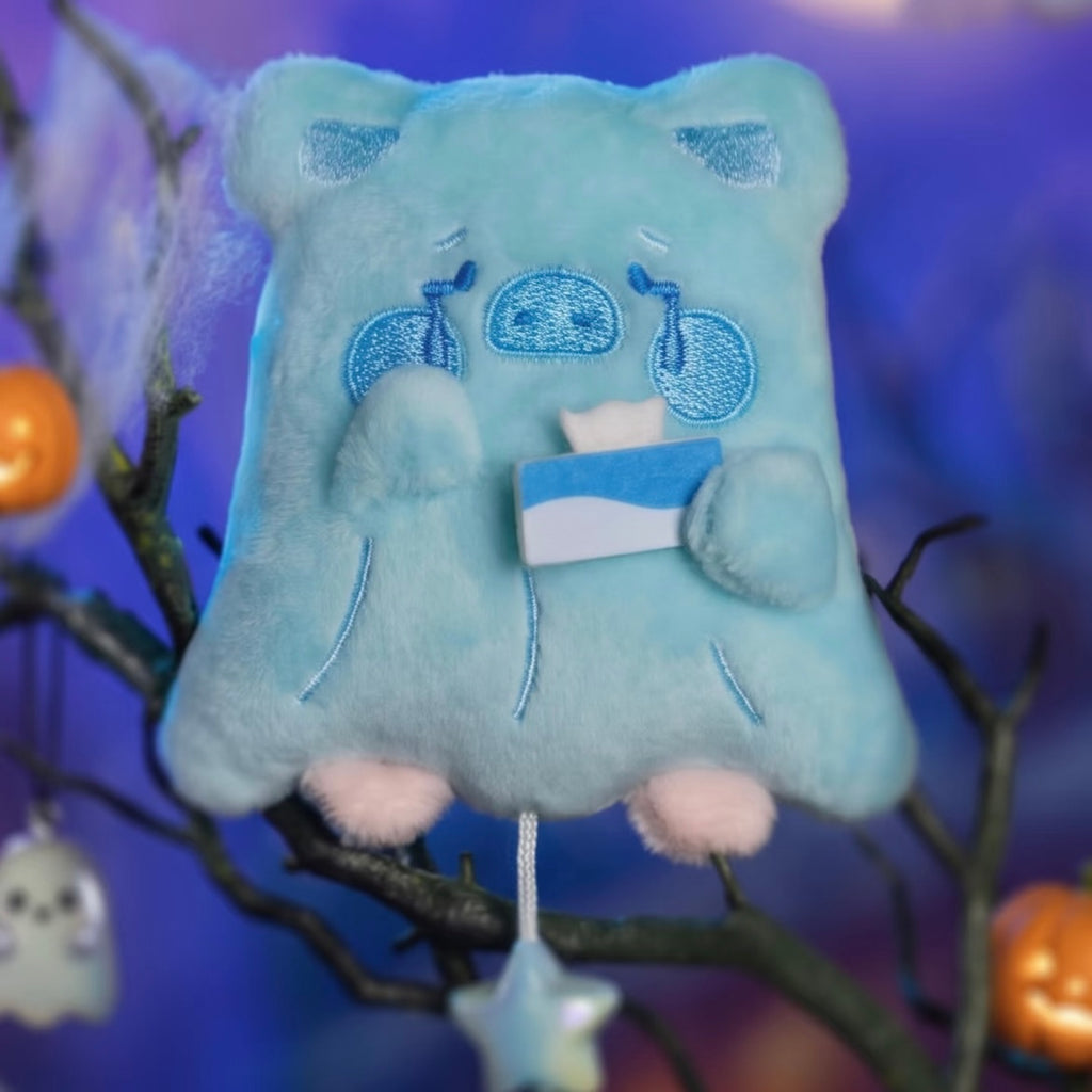 LuLu the Piggy Horror Story Series - Moody Boo Plush Keychain Blind Box hs0286